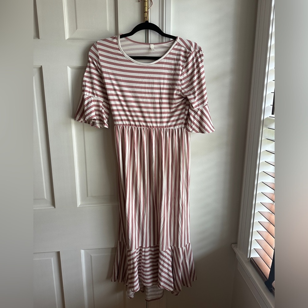 Women’s Pinkblush Maternity Midi Dress; Sz small